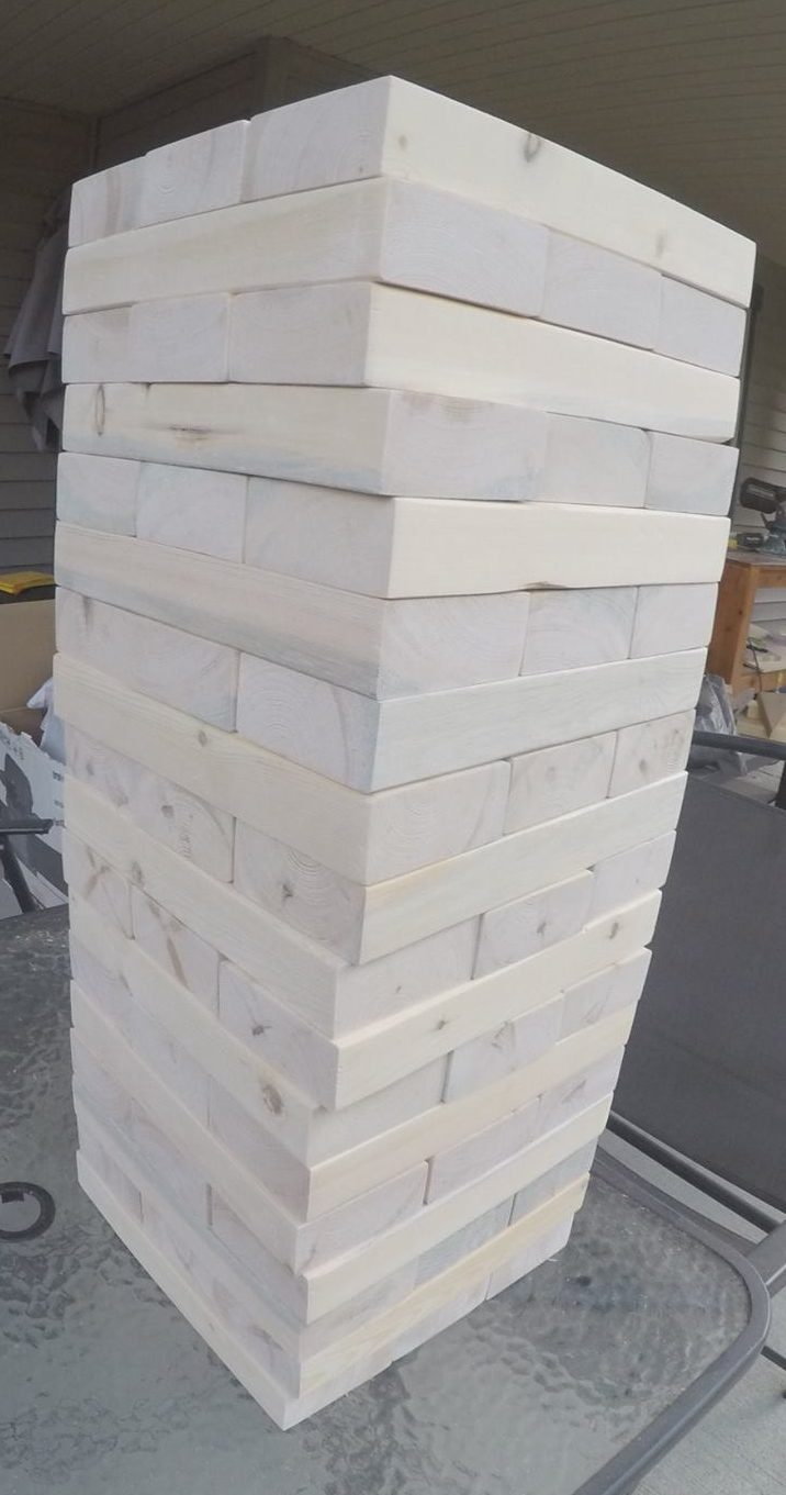 giant drinking jenga rules