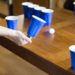flip cup drinking game